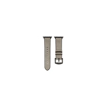 Connect Universal Watch 38 / 40 / 41mm Silikoninis odinis dirželis (132 mm M / L) Sidabrinis