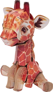 MAKEBUG 3D popierinė delionė giraffe, MB-D-0042 kaina