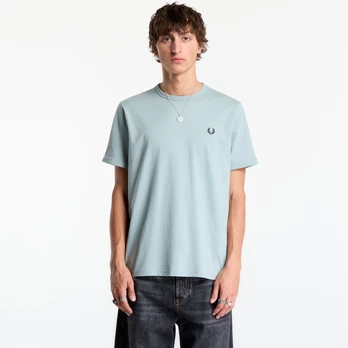 FRED PERRY Ringer Silver Blue - Dydis M (M3519 62C Marškinėliai)