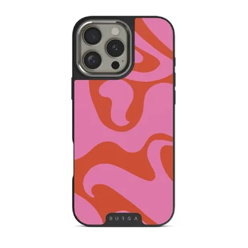 Ride The Wave - iPhone 16 Pro Max Case, Elite Dark (MagSafe) / Silver