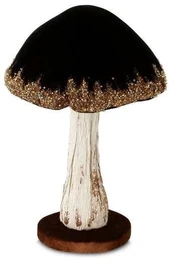 Figūrėlė, "Grybai", 16 cm, aukso/juoda