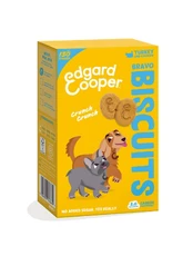 Edgard Cooper - Bravo Dog Biscuits - Turkey - 400g kaina