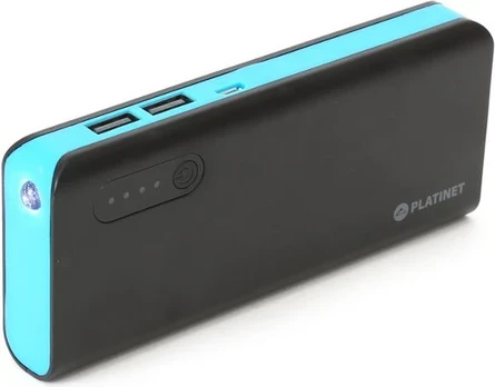 Powerbank Platinet PMPB80BBL 8000mAh Juodai-mėlyna