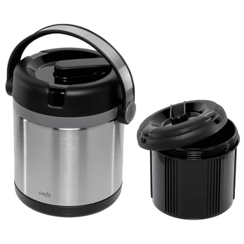 Termosas Emsa Mobility, 1,2 l, pilkas