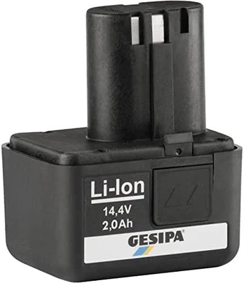 Akumuliatorius GESIPA Li-ion 14,4V 2,0Ah