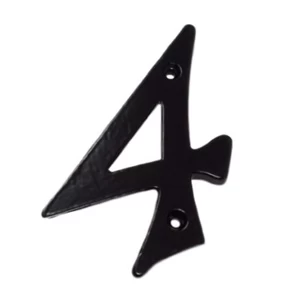 Durų numeris GB-2531_4, 10.5 cm x 7.5 cm, metalas