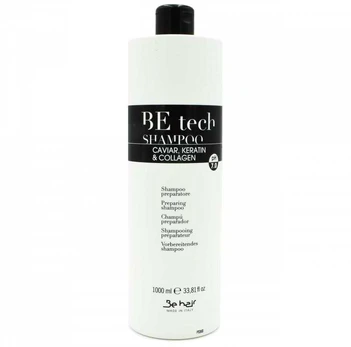 Be Hair BE TECH Preparing Šampūnas 1000ml