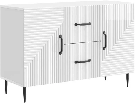 Kabalas Itin blizgi balta 89 x 34,5 x 60 cm Apdirbta mediena