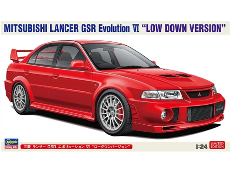 Hasegawa Mitsubishi Lancer Evolution VI GSR plastikinis modelis 1:24