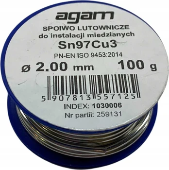Bisan Minkštas lydmetalis 2.0mm 100g