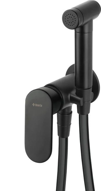 Concealed bidet mixer with bidetta shower head