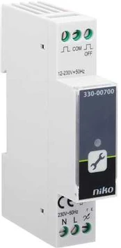 NIKO-SERVODAN Universal RCL lysdæmper17,5 mm trykstyret 5-350 W