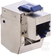 Emiter GNIAZDO STP RJ45 KAT.6 KEYSTONE NIEBIESK