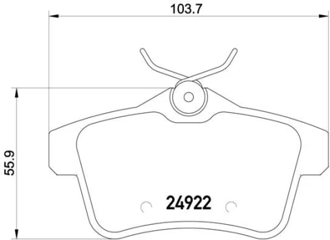 Brake pads - tuning Xtra P 61 114X