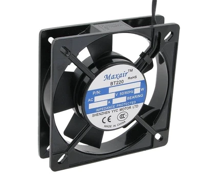 Ventiliatorius MAXAIR 120x120x25mm 230V