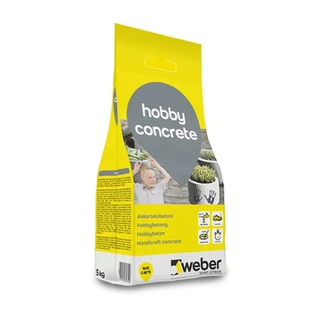 Betonas Weber Hobbyconcrete, dekoratyvinis, 5 kg