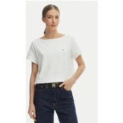 Tommy Hilfiger Marškinėliai WW0WW49723 Écru Loose Fit