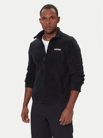 Napapijri Fliso džemperis T-Dergana NP0A88V1 Juoda Regular Fit