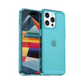 Newskin Clear Case iPhone 15 Pro Max Šviesiai mėlynas