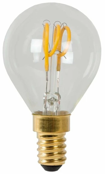 Lemputė Lucide P45 LED, E14, 2700 °K, E14, 3 W, 210 lm