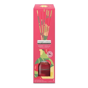 Yankee Candle Cherry Vanilla difuzorius su lazdelėmis 90ml