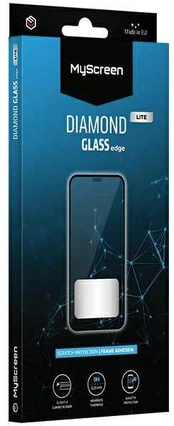 MyScreen Diamond Glass Lite Edge Full Glue Juodas do Xiaomi POCO C65