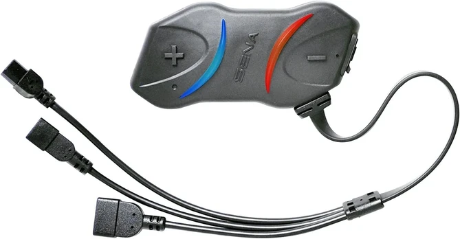 Sena Smh10r-01 žemo profilio motociklo bluetooth ausinė/intercom