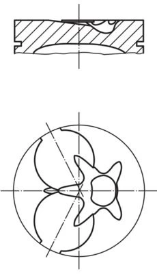 Stūmoklis MAHLE 002 93 02