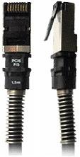 Patchsee Patchkabel UTP CAT 6a juodas 4,9m