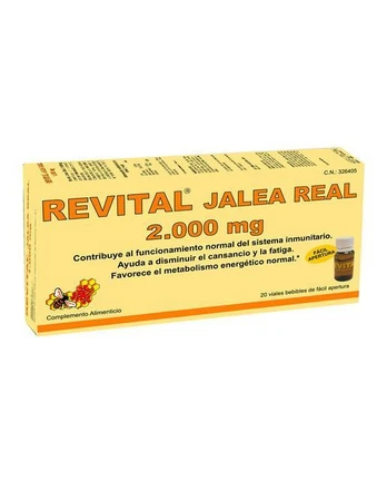 Pharma Otc Revital Royal Jelly 2000 Mg 20 ampulių