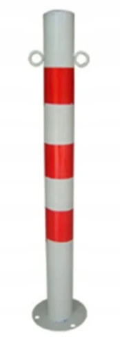 Metalinė kelio užtvara, parkavimo stulpelis, blokuojantis, 76 cm