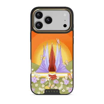 Sunrise - iPhone 17 Pro Max Case, Elite Dark (MagSafe) / Gold