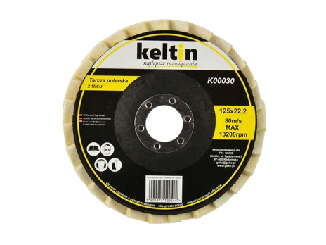 Geko Felt poliravimo diskas 125mm (K00030)