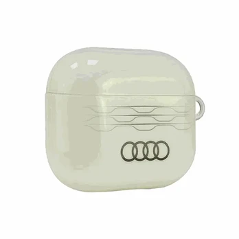 Audi IML Geometric Pattern AirPods 3 cover balta/baltas AU-IMLAP3-A6/D3-WE