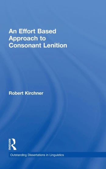 Effort Based Approach to Consonant Lenition