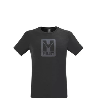 Marškinėliai vyrams Millet Tri Logo TS, juodi, M