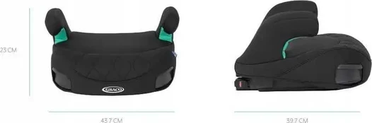 GRACO FOTELIK BOOSTER MAX R129 IRON