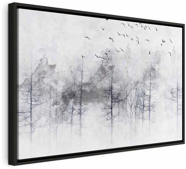 Artgeist Paveikslas - Winter Forest (1 Part) Wide