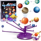 Educational set 2in1 Solar system Projector displays planets ZA5199 kaina