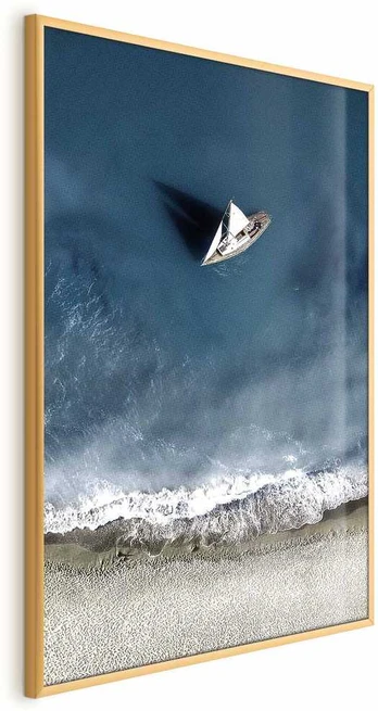 Artgeist Plakatas - Yacht on the Sea