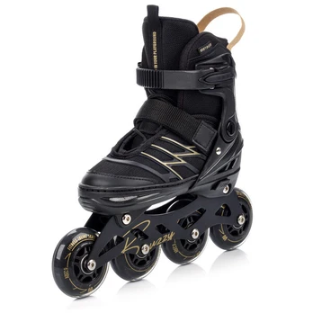 Meteor Buzzy M riedučiai 34-38 black/gold