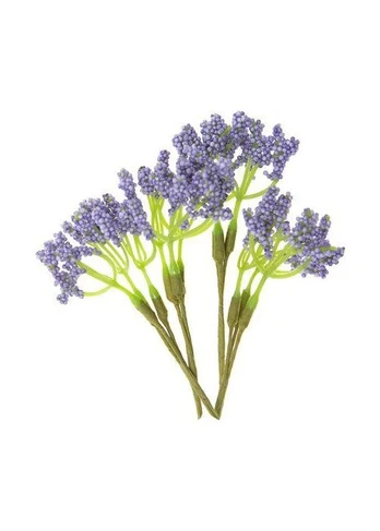 Lauko gėlės 4vnt violetinės