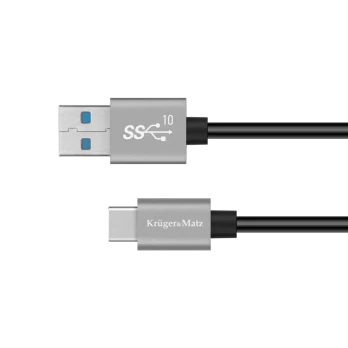 USB laidas – USB tipo C 10 Gbps 0,5 m Kruger & Matz Basic