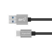USB laidas – USB tipo C 10 Gbps 0,5 m Kruger & Matz Basic kaina