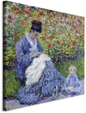 Artgeist Paveikslas - Claude Monet – Madame Monet and Her Son