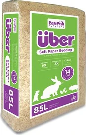 Über - Soft Paper Bedding 85l Nature - (45032)