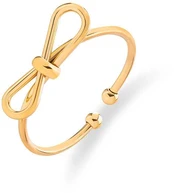 Troli Distinctive auksinis-plated bow ring VABRAR001G kaina