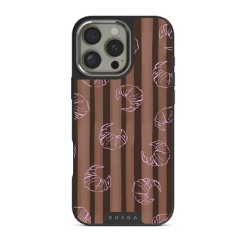 Girl Dinner - iPhone 16 Pro Case, Elite Dark (MagSafe) / Silver