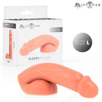 Dreamlove MR INTENSE Floppy Anatomical Packer Size L Silicone Beige