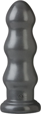 Doc Johnson B-10 Tango Large Plug PVC 25cm Triple Ripple Juodas